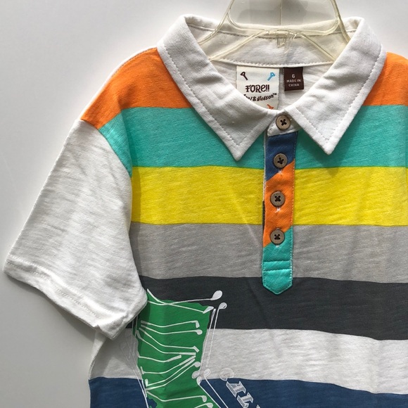 Fore!! Axel and Hudson Boy Top - Picture 2 of 4